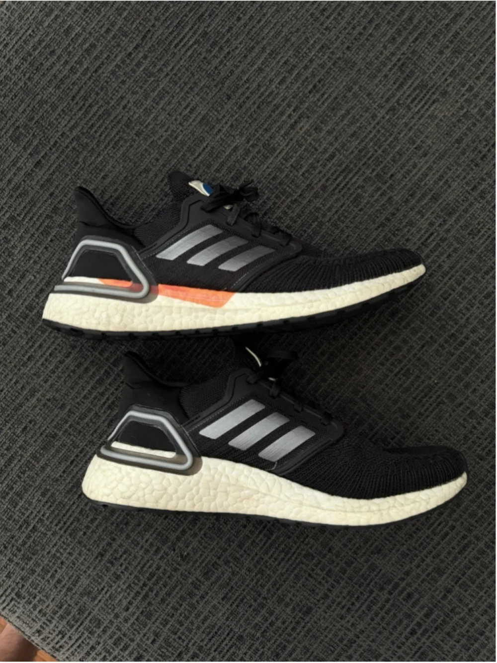Adidas UltraBoost 20 x NASA Core US Men's Size 8 Black White 2020 FX7979